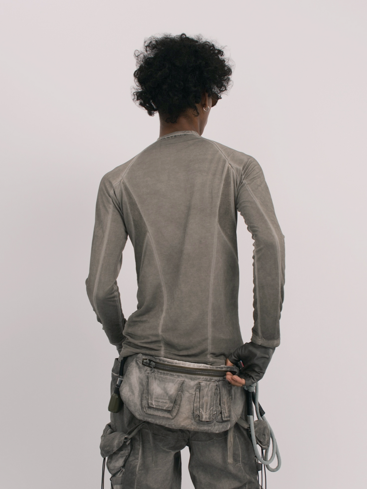 STEAM Distressed Spliced Paneled Long-Sleeve Tee – photo 23 of 24