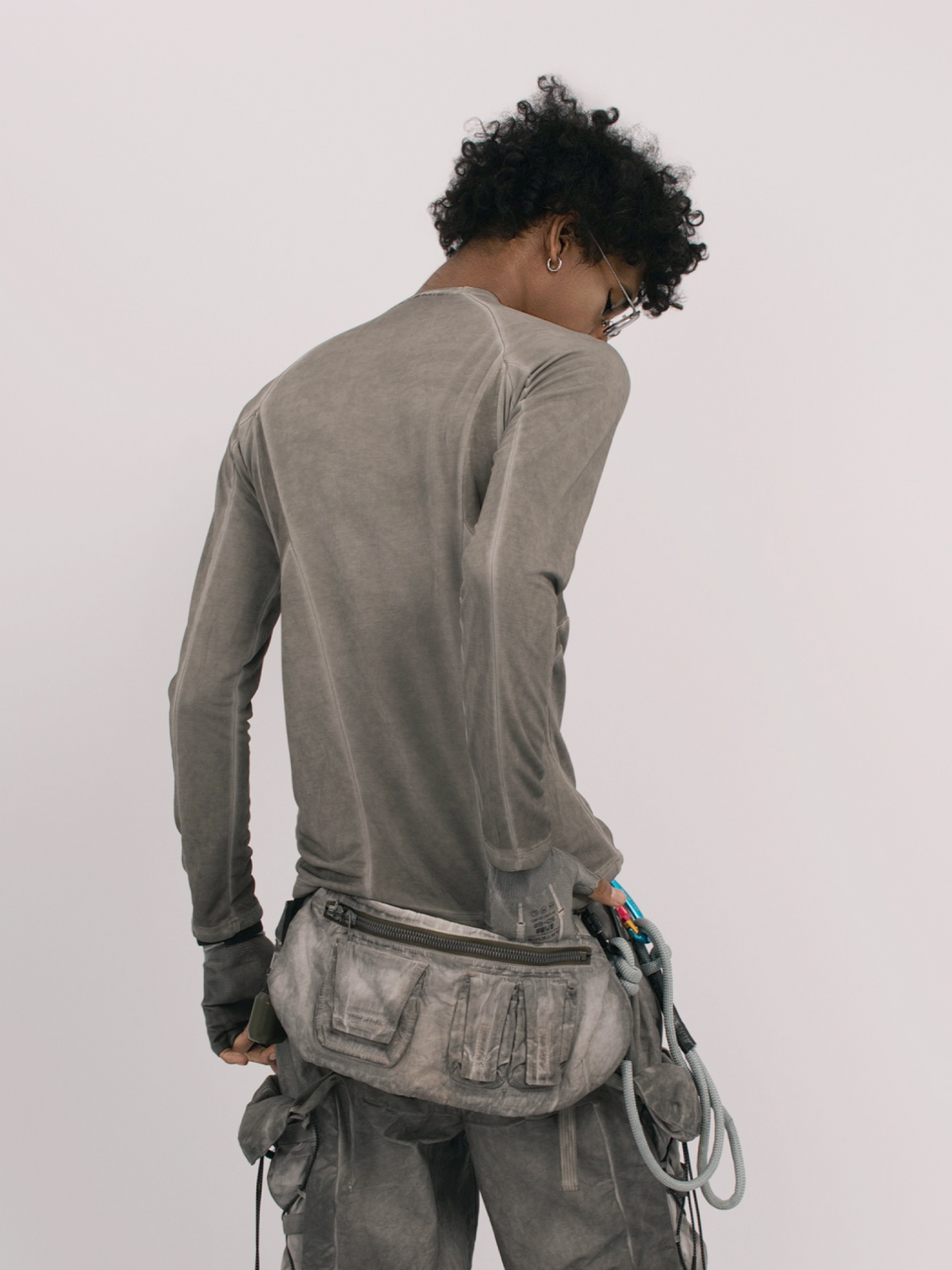 STEAM Distressed Spliced Paneled Long-Sleeve Tee – photo 24 of 24