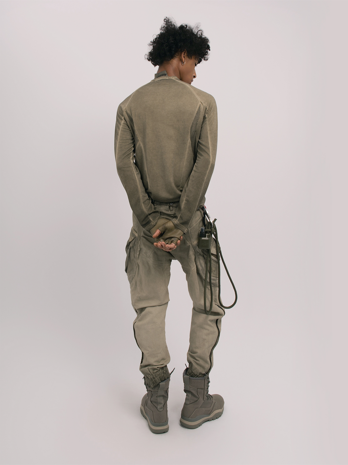 STEAM Distressed Spliced Paneled Long-Sleeve Tee – photo 8 of 24