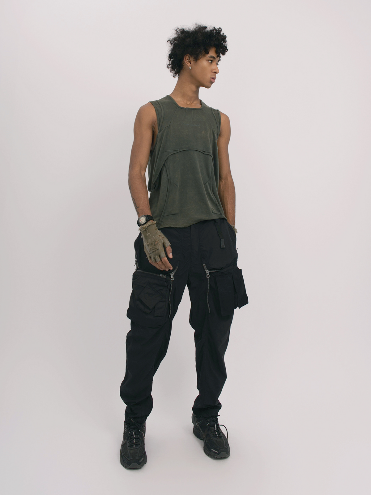 STEAM Deconstructed Spliced Washed Vest – photo 4 of 16