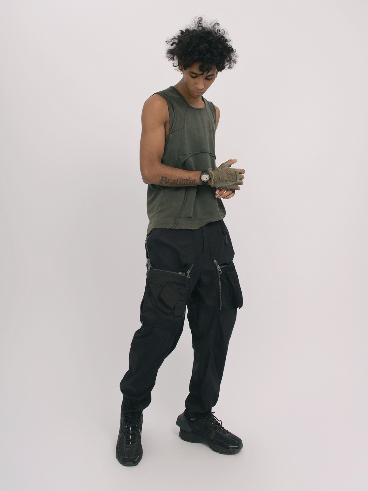 STEAM Deconstructed Spliced Washed Vest – photo 5 of 16
